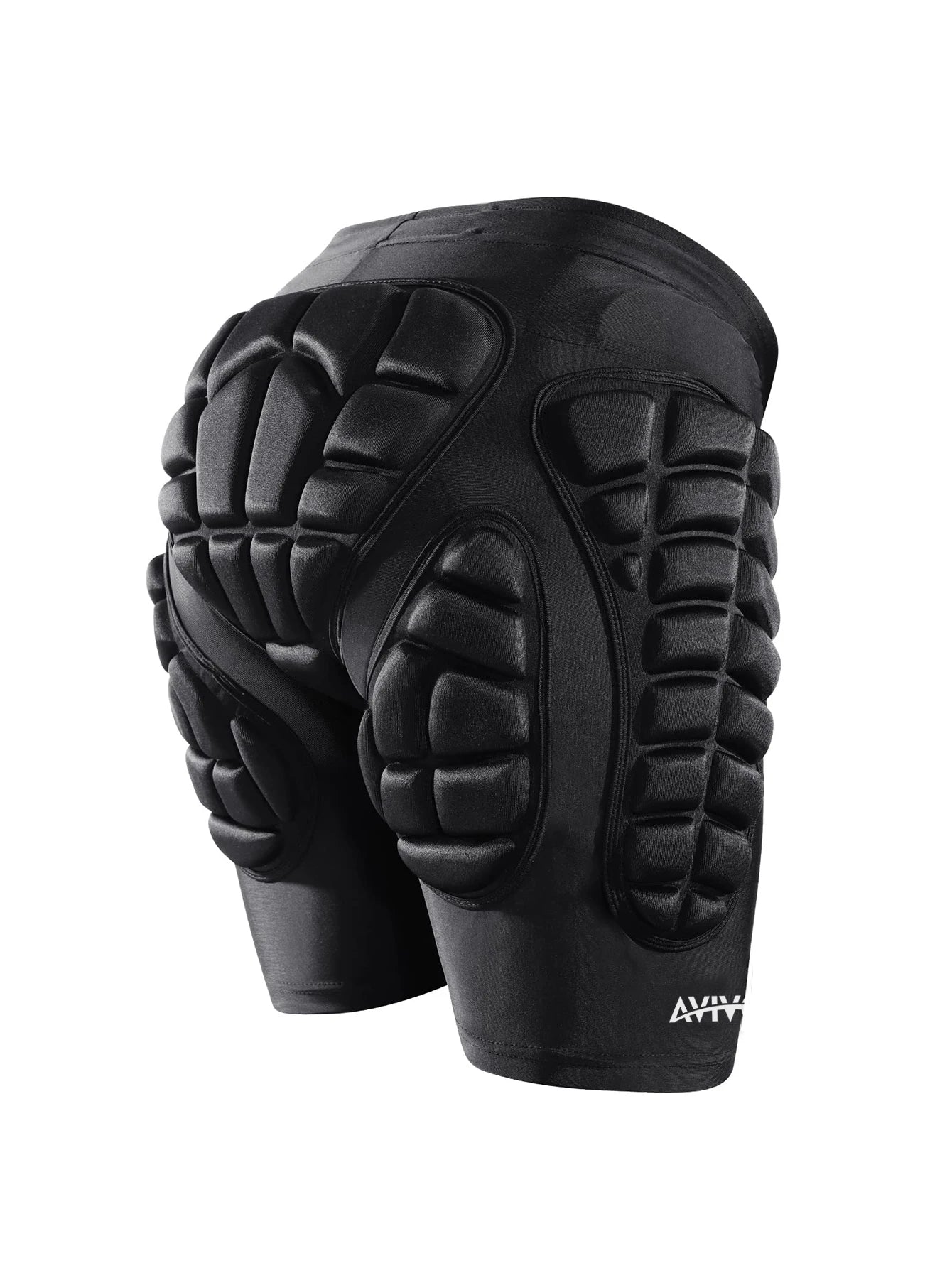 AVIVOR Protective Padded Shorts for Snowboarding, Skateboarding, and Skiing with 3D Hip, Butt, and Tailbone Protection