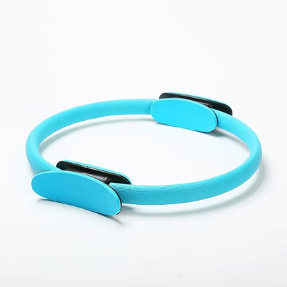 38Cm Yoga Fitness Pilates Ring Women Girls Circle Magic Dual Exercise Home Gym Workout Sports Lose Weight Body Resistance 6Color
